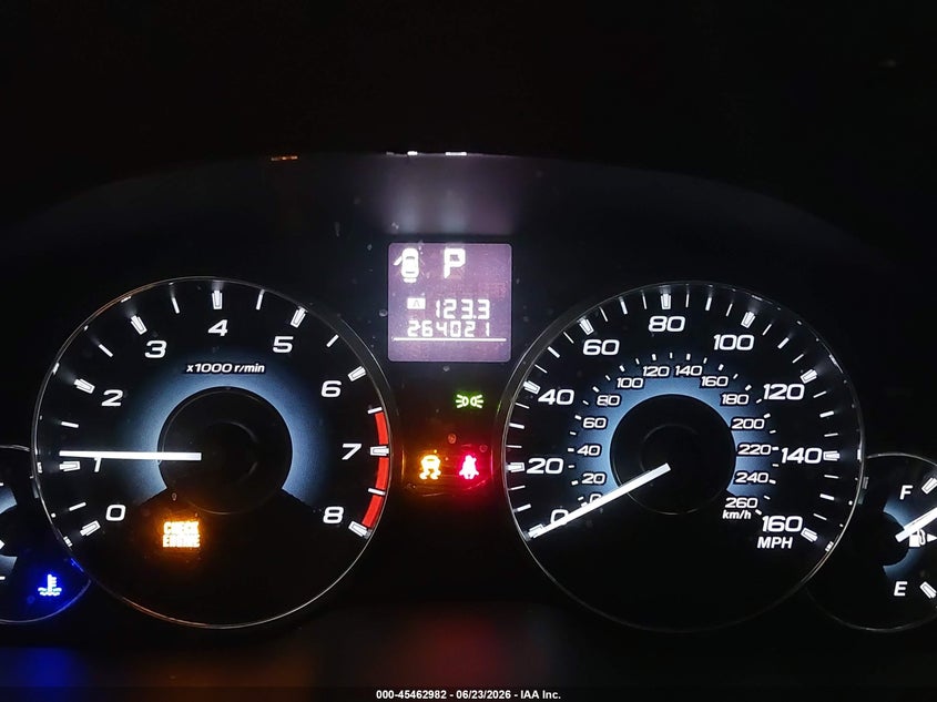 2012 SUBARU OUTBACK auction photo 7