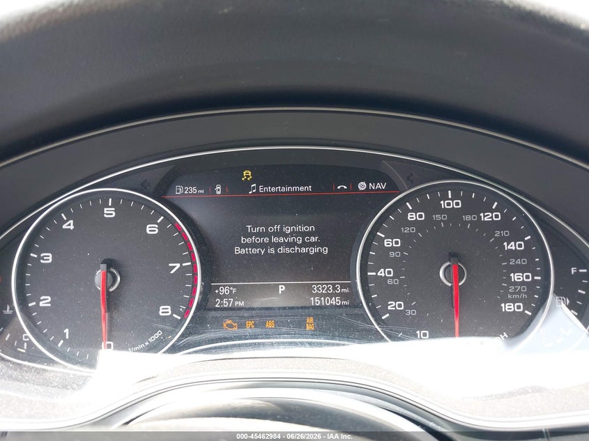 2014 Audi A6 2.0T Premium VIN: WAUDFBFC8EN024678 Lot: 45462984