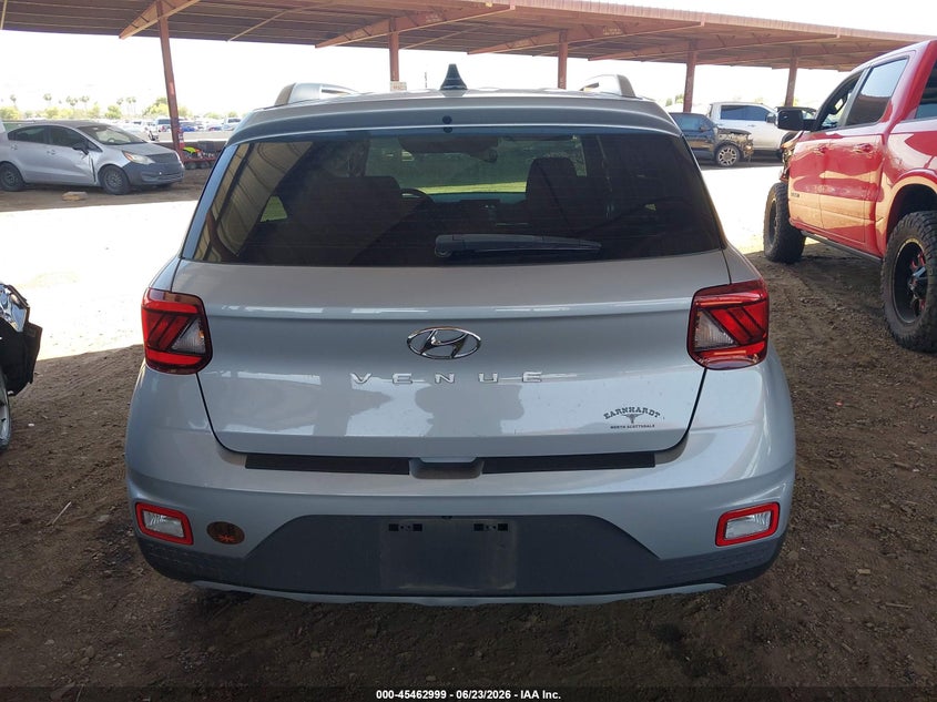 2020 Hyundai Venue Sel VIN: KMHRC8A30LU025740 Lot: 45462999