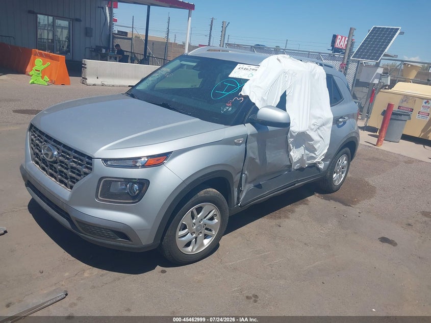 Vin: kmhrc8a30lu025740, lot: 45961112, hyundai venue sel 20202