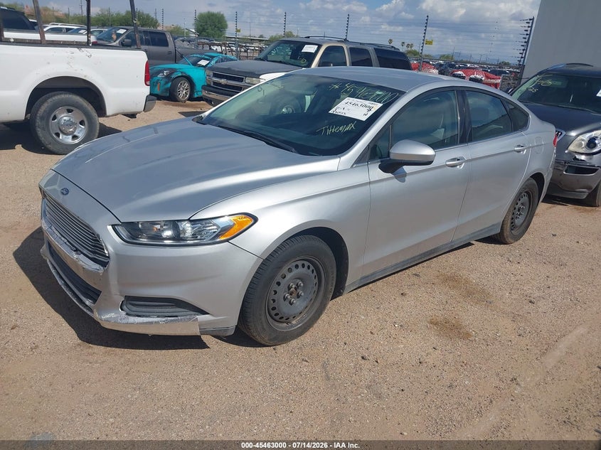 2014 Ford Fusion, Normal Wear & Tear, IAAI, VIN 3FA6P0G72ER244013 — photo 2