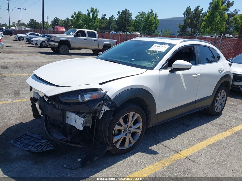 Vin: 3mvdmbcl6nm412594, lot: 45961214, mazda cx-30 preferred 20222