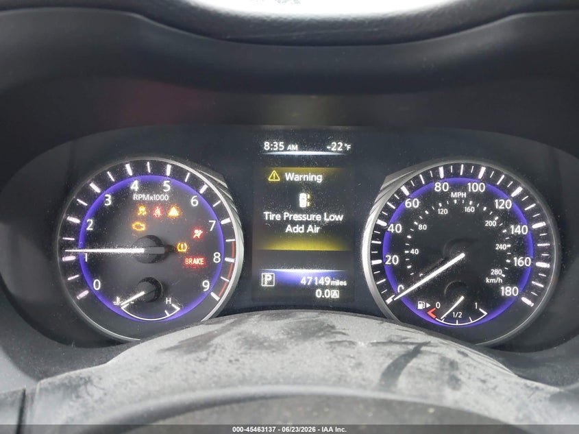 2014 INFINITI Q50 auction photo 7