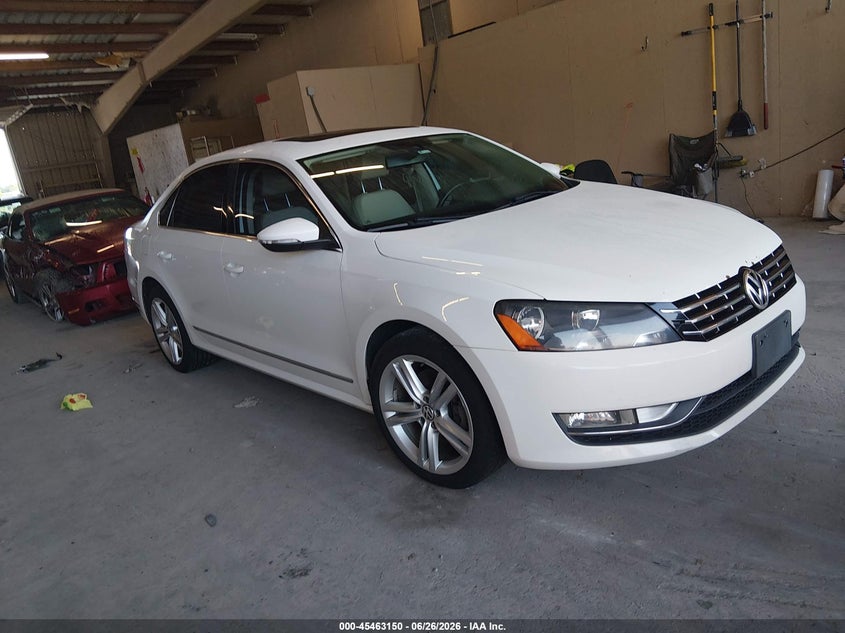 VOLKSWAGEN PASSAT 2012 VIN 1VWBN7A37CC063530