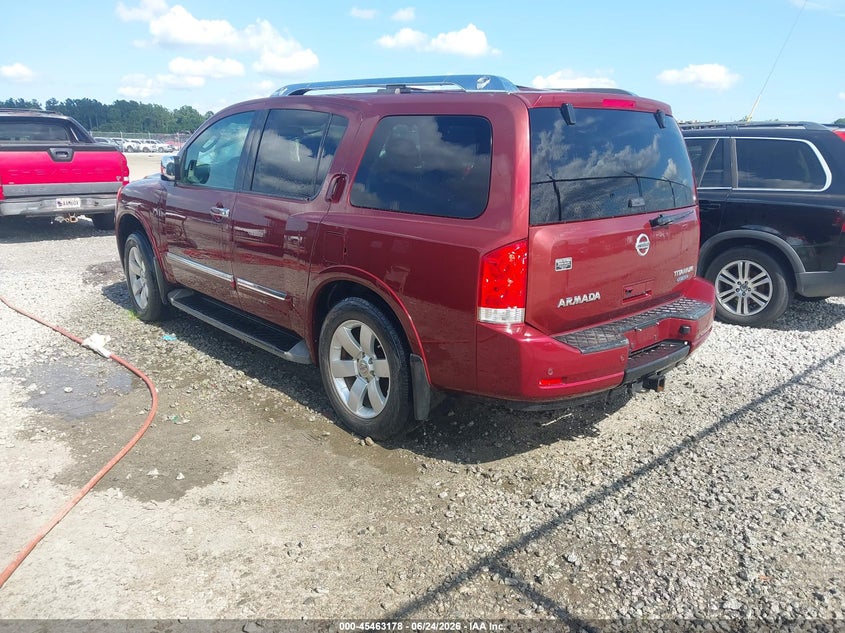 Vin: 5n1ba0nd6an622734, lot: 45961291, nissan armada titanium 20103