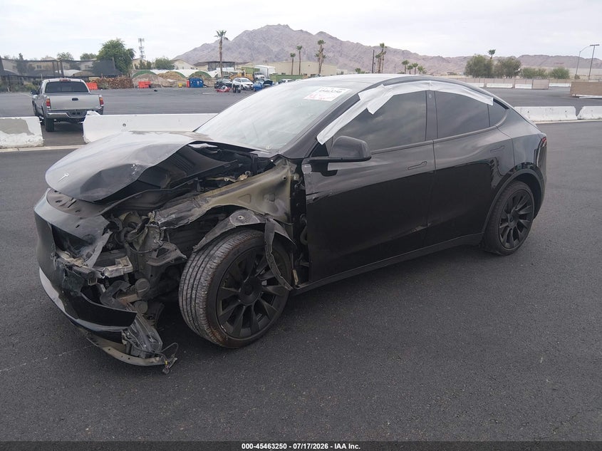 Vin: 5yjygdee7mf175721, lot: 45961387, tesla model y long range dual motor all-wheel drive 20212