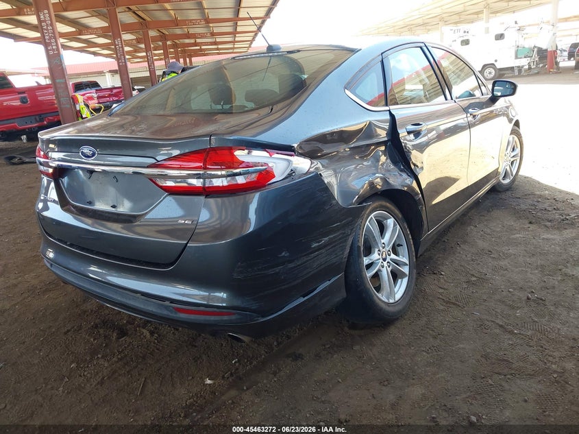 2018 FORD FUSION auction photo 4