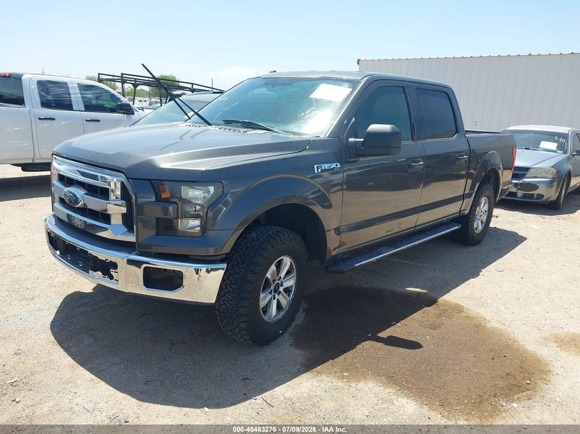 2016 Ford F-150, Обычный износ, IAAI, VIN 1FTEW1CG0GFA17889 — фото 2