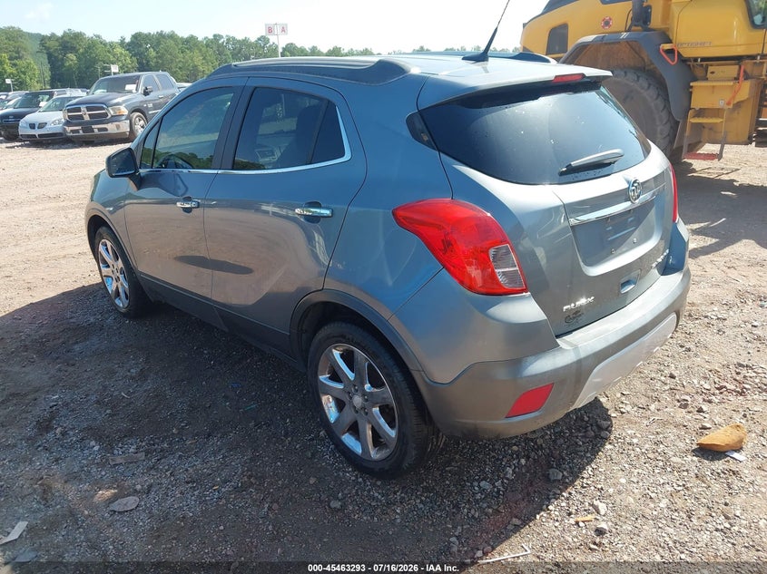 Vin: kl4cjcsbxdb019556, lot: 45961430, buick encore leather 20133
