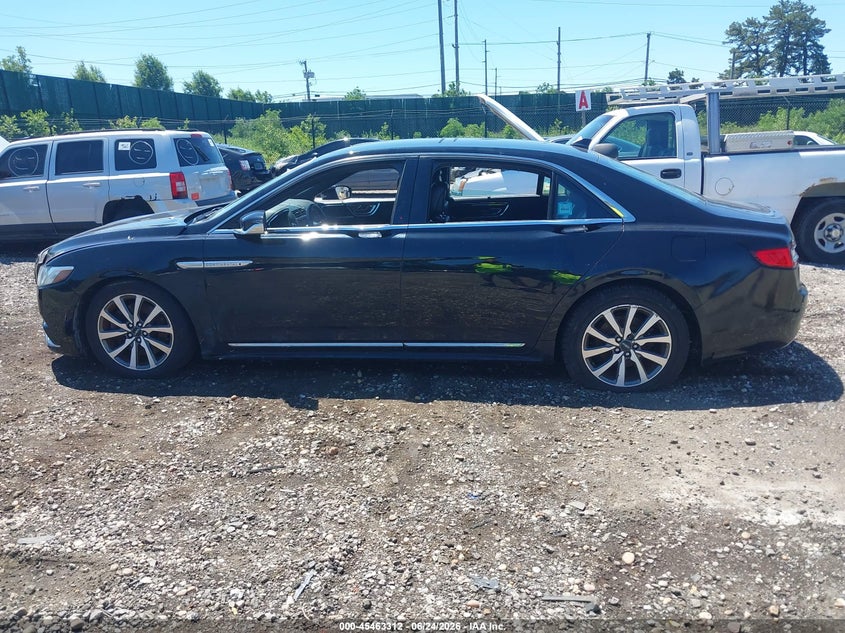 LINCOLN CONTINENTAL 2018 VIN 1LN6L9HK4J5609989