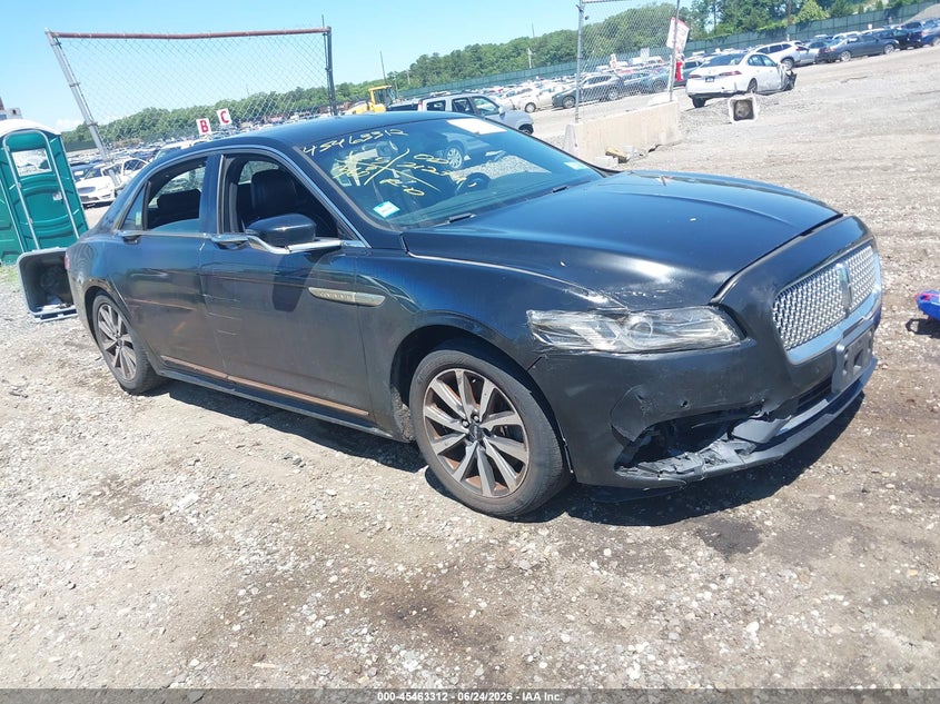 2018 LINCOLN CONTINENTAL auction photo 1