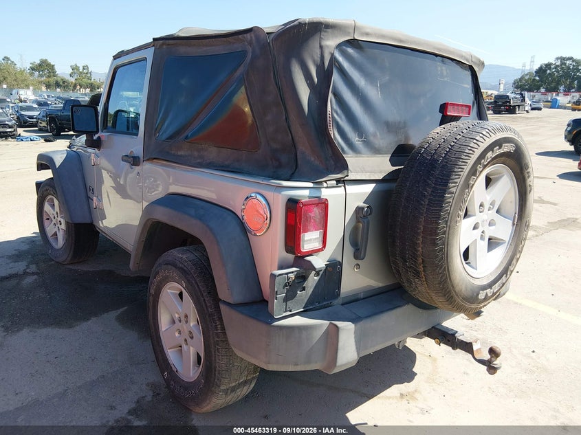 JEEP WRANGLER 2007 VIN 1J4FA24197L134241