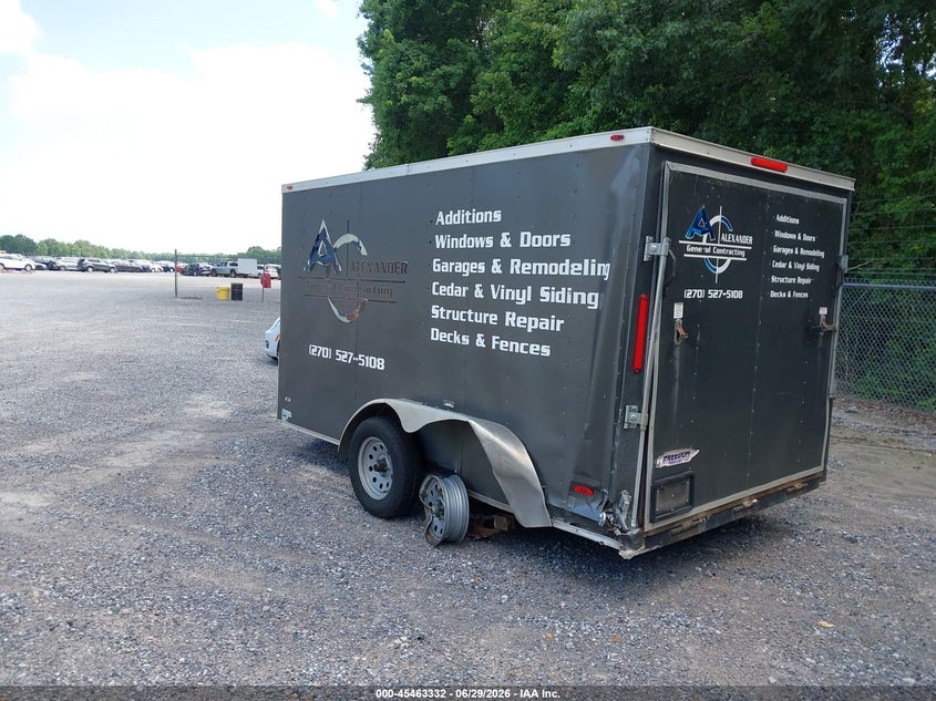 2019 CARGO TRAILER auction photo 3
