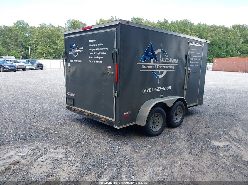 2019 CARGO TRAILER auction photo 4