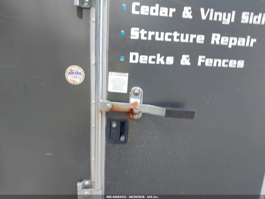 2019 CARGO TRAILER auction photo 5