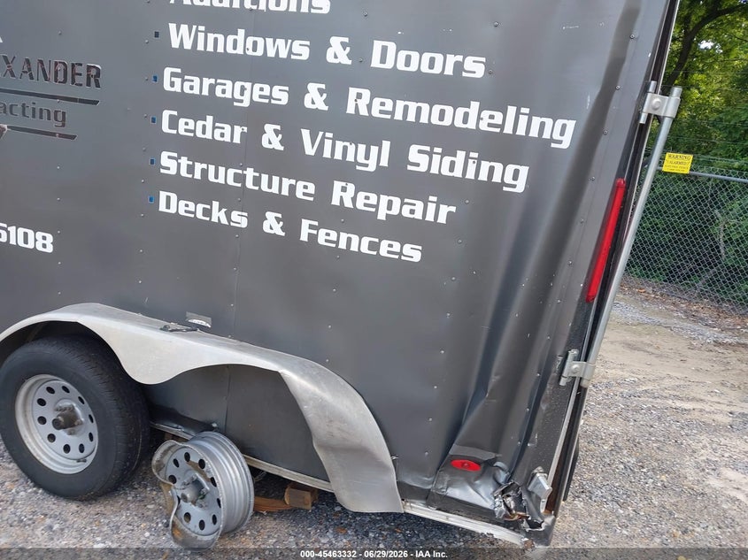2019 CARGO TRAILER auction photo 8