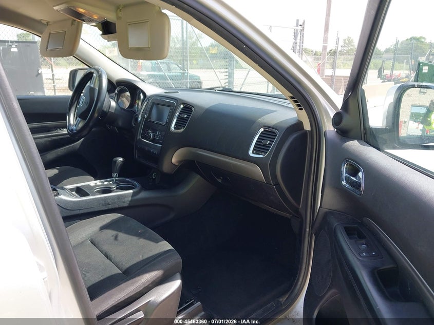 2012 Dodge Durango Sxt VIN: 1C4RDJAG0CC213126 Lot: 45463360