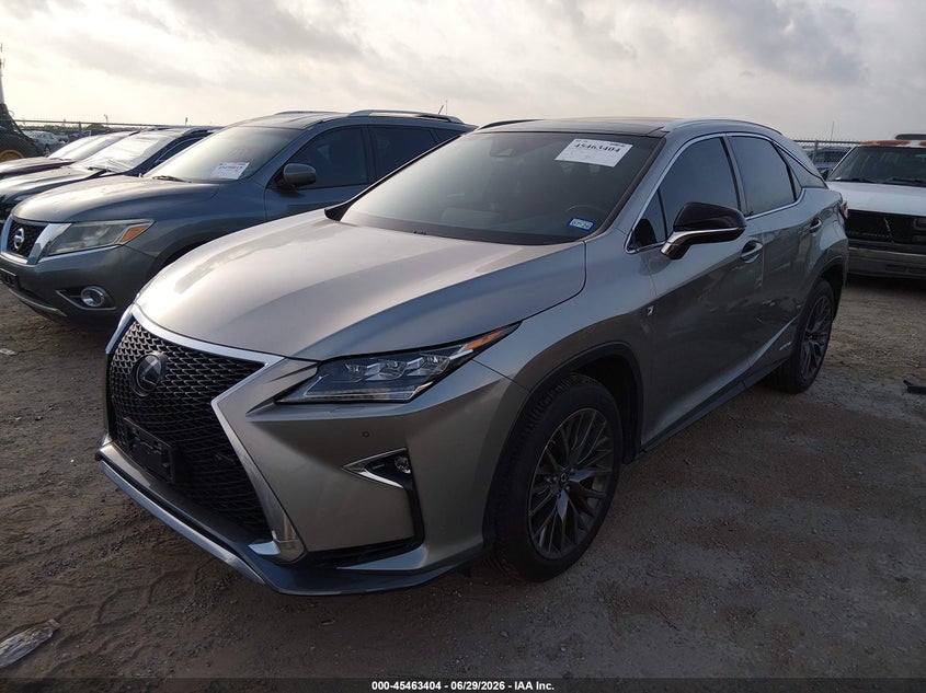 Vin: 2t2bgmca1kc041127, lot: 45961541, lexus rx rx 450h f sport 20192