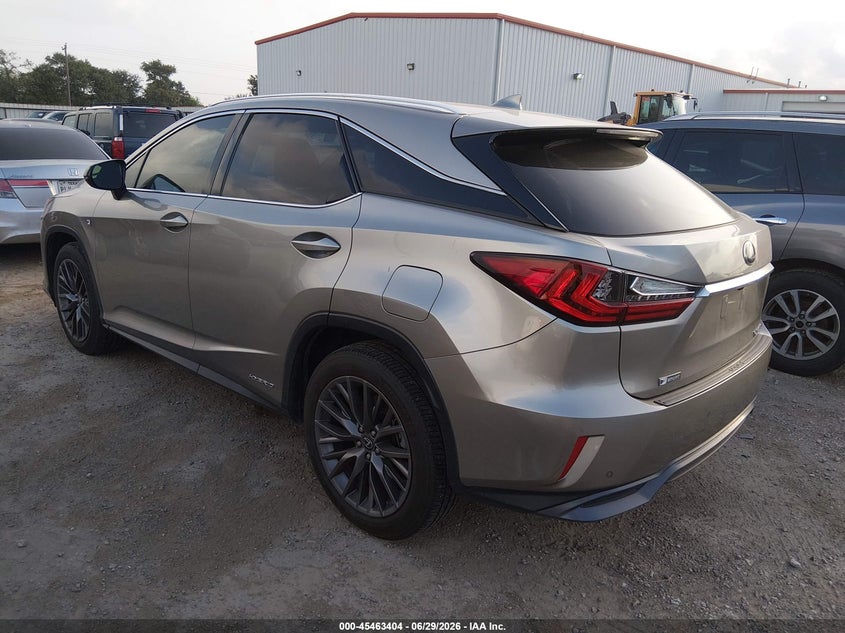 Vin: 2t2bgmca1kc041127, lot: 45961541, lexus rx rx 450h f sport 20193