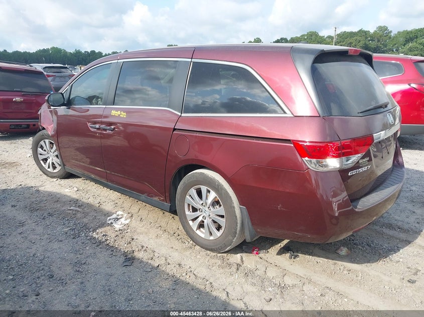 Vin: 5fnrl5h65gb115029, lot: 45961565, honda odyssey exl 20163