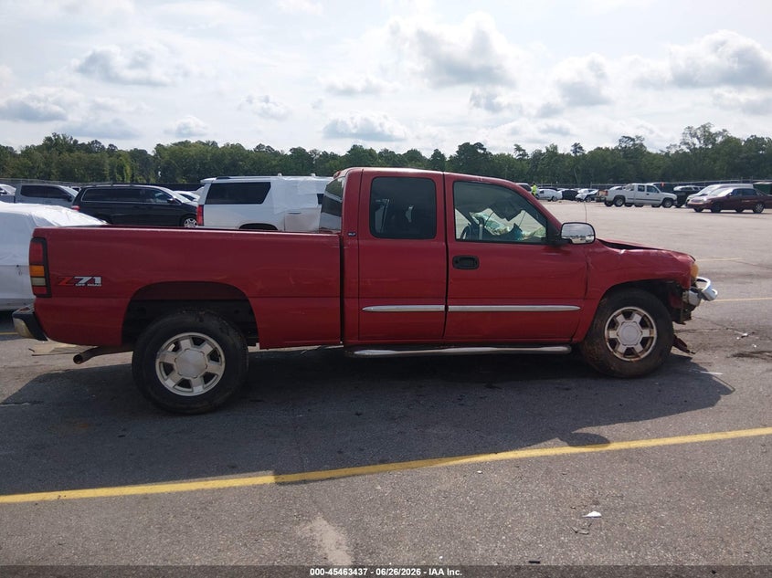 GMC SIERRA 1500 2004 VIN 2GTEK19T141160532