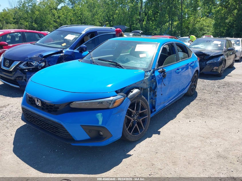 2023 Honda Civic Sport Touring, Left Side, IAAI, VIN 19XFL1H89PE011758 — photo 2