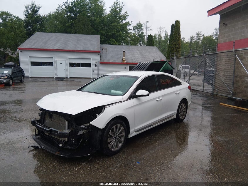 2017 HYUNDAI SONATA SEDAN 2.4L I-4 DI, DOHC, VVT, 185HP