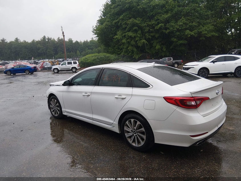 2017 HYUNDAI SONATA SEDAN 2.4L I-4 DI, DOHC, VVT, 185HP
