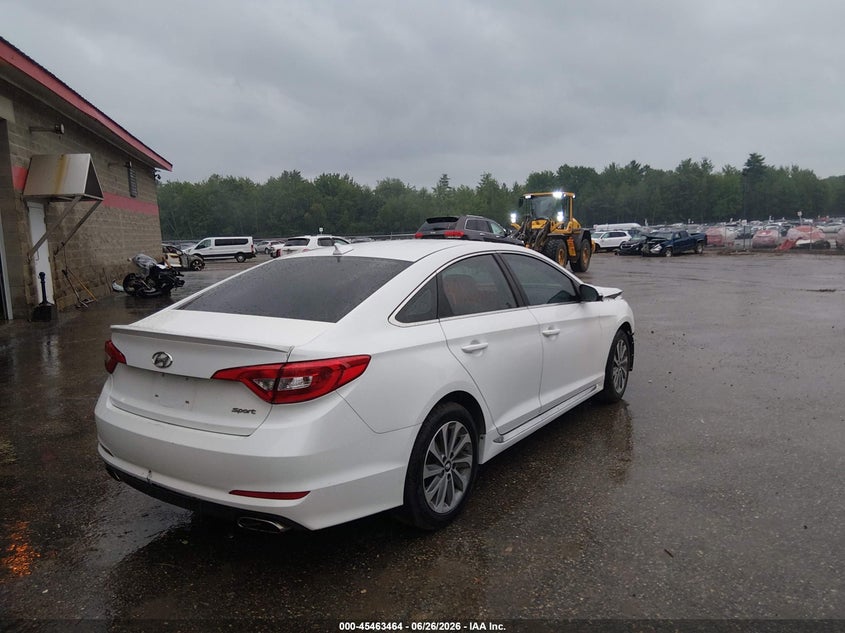 2017 HYUNDAI SONATA SEDAN 2.4L I-4 DI, DOHC, VVT, 185HP