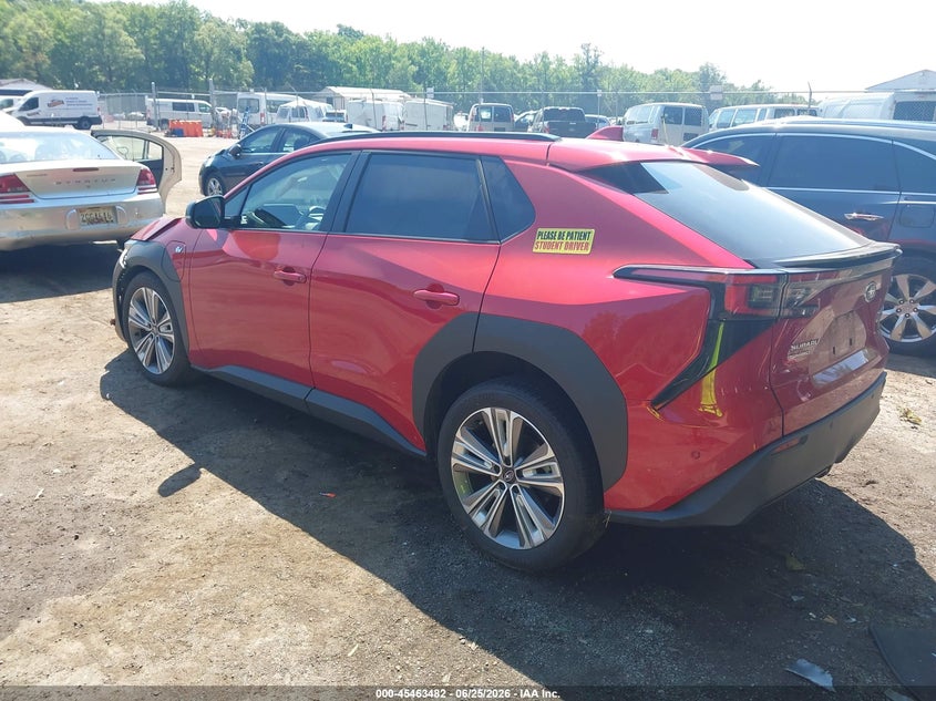 Vin: jtmababa1ra073282, lot: 45961619, subaru solterra limited 20243
