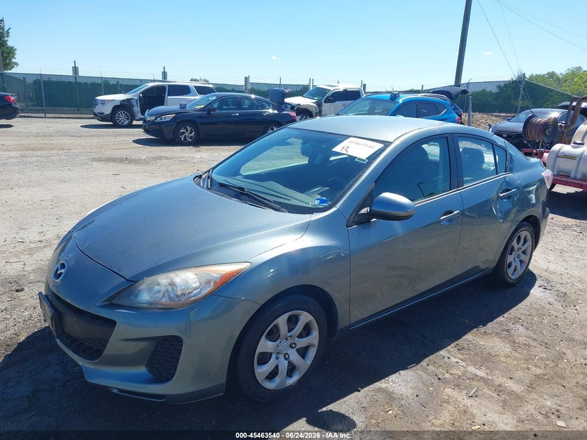 Vin: jm1bl1ug5c1543856, lot: 45961677, mazda mazda3 i sport 20122