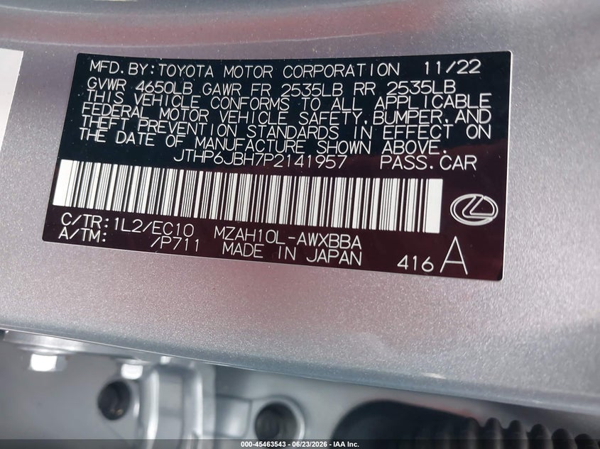 AtlanticExpress - Lexus UX 250h