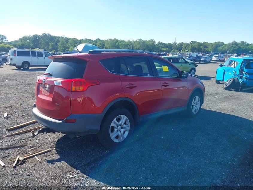2015 TOYOTA RAV 4 SPORT UTILITY VEHICLE 2.5L I-4 DOHC, VVT, 176HP