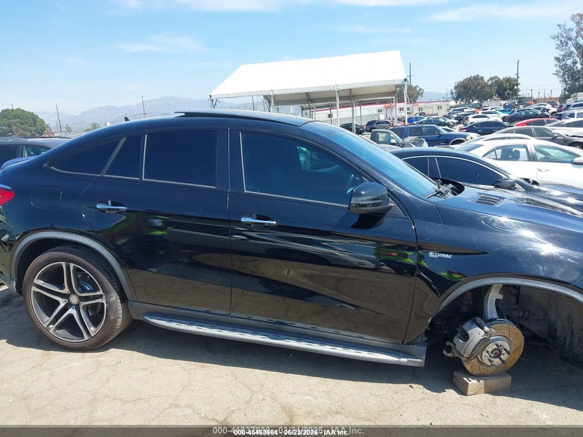 2017 Mercedes-Benz Amg Gle 43 Coupe 4Matic VIN: 4JGED6EB8HA058625 Lot: 45463564
