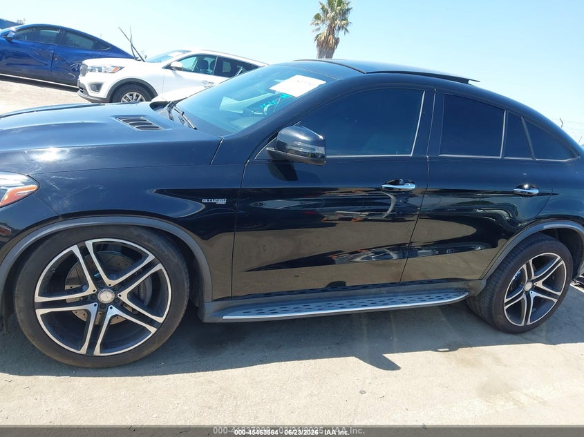 2017 Mercedes-Benz Amg Gle 43 Coupe 4Matic VIN: 4JGED6EB8HA058625 Lot: 45463564