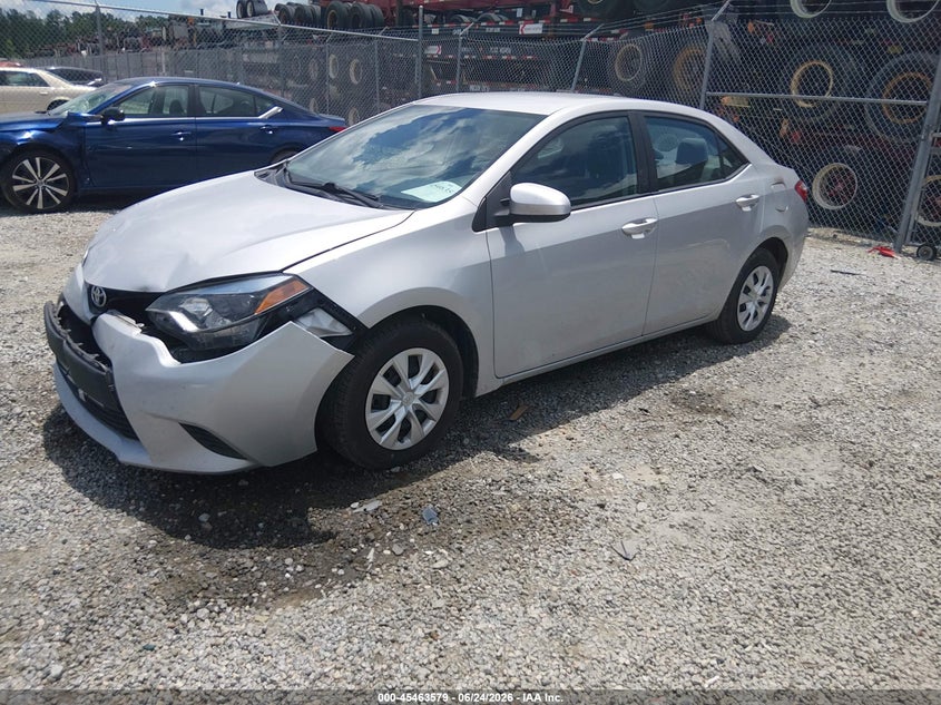 2014 TOYOTA COROLLA auction photo 2