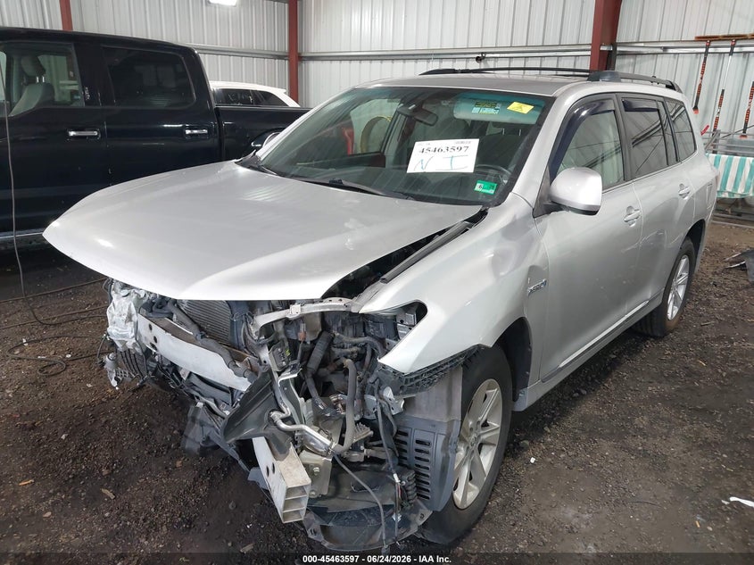 Vin: jtebc3eh3b2000383, lot: 45961734, toyota highlander hybrid base v6 20112