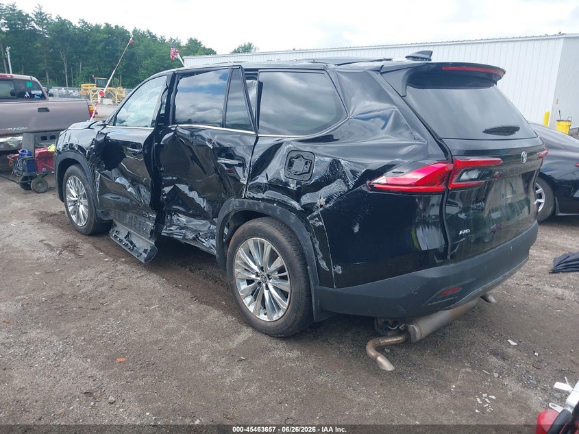 Vin: 5tdaaab52rs008207, lot: 45961794, toyota grand highlander platinum 20243