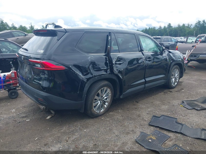 Vin: 5tdaaab52rs008207, lot: 45961794, toyota grand highlander platinum 20244