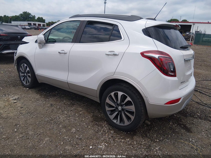 Vin: kl4cjcsb9hb117872, lot: 45961810, buick encore essence 20173
