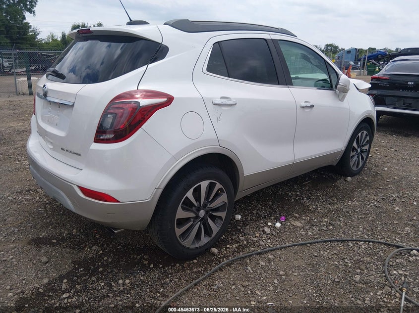 Vin: kl4cjcsb9hb117872, lot: 45961810, buick encore essence 20174