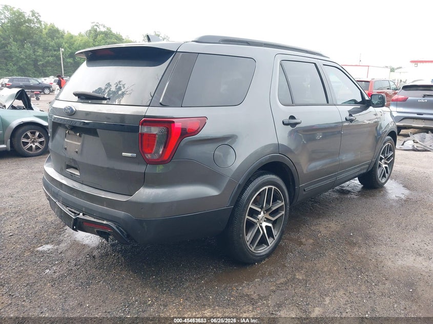 Vin: 1fm5k8gt6ggb15956, lot: 45961820, ford explorer sport 20164