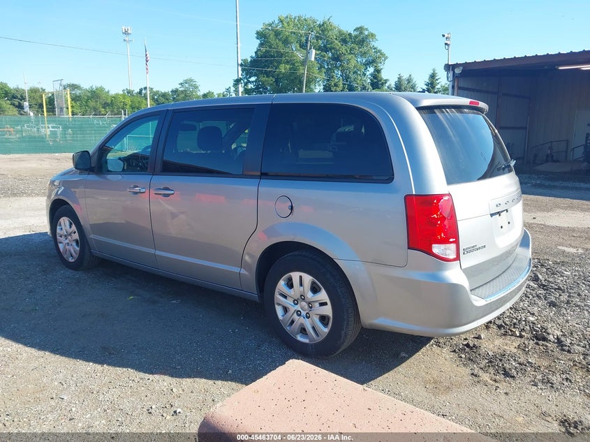 Vin: 2c4rdgbg7jr254875, lot: 45961841, dodge grand caravan se 20183