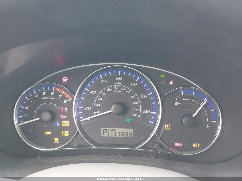 2010 SUBARU FORESTER auction photo 7