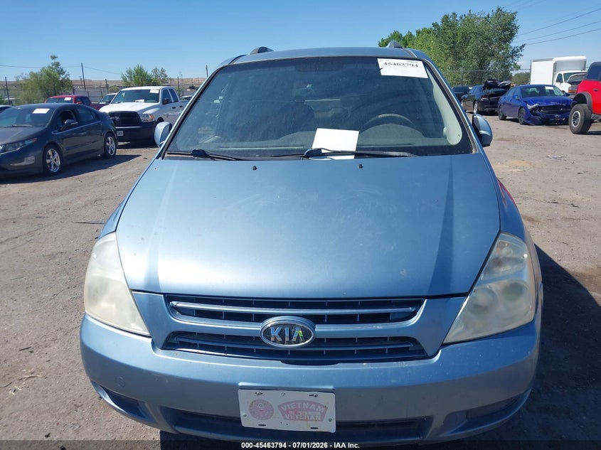 2010 Kia Sedona Lx VIN: KNDMG4C39A6357704 Lot: 45463794
