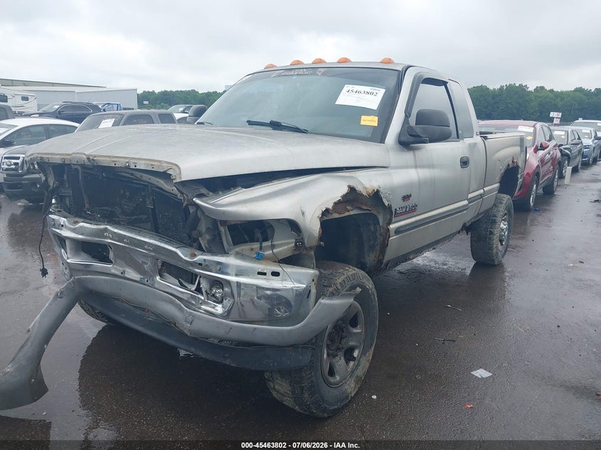 2001 Dodge RAM, Front End, IAAI, VIN 3B7KF23661G169214 — photo 2
