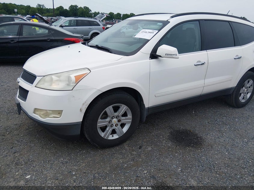 Vin: 1gnkrged5bj235100, lot: 45961946, chevrolet traverse lt w/1lt 20112