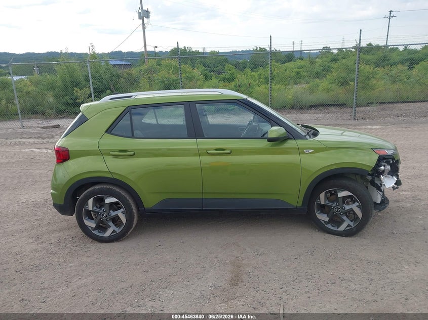 2022 Hyundai Venue Sel VIN: KMHRC8A39NU201025 Lot: 45463840