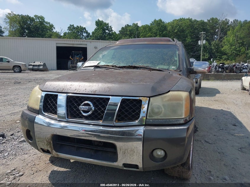 2007 Nissan Armada Le VIN: 5N1BA08A87N721792 Lot: 45463913
