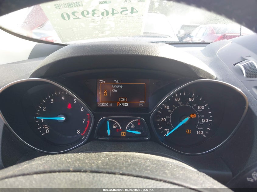 2017 FORD ESCAPE auction photo 7
